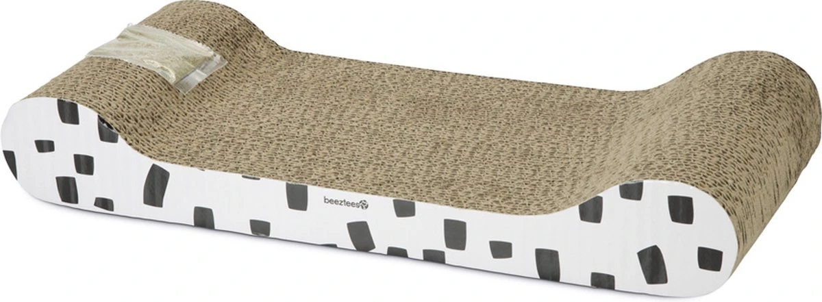 Beeztees Kartonnen Krabsofa. 49 X 22 X 7,5 Cm 3 Beeztees Kartonnen Krabsofa. 49 X 22 X 7,5 Cm