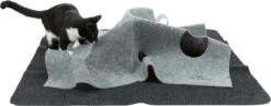 Trixie Cat Activity Adventure Carpet Grijs 99x99 Cm -Winkel Voor Kattenbenodigdheden 1200x470
