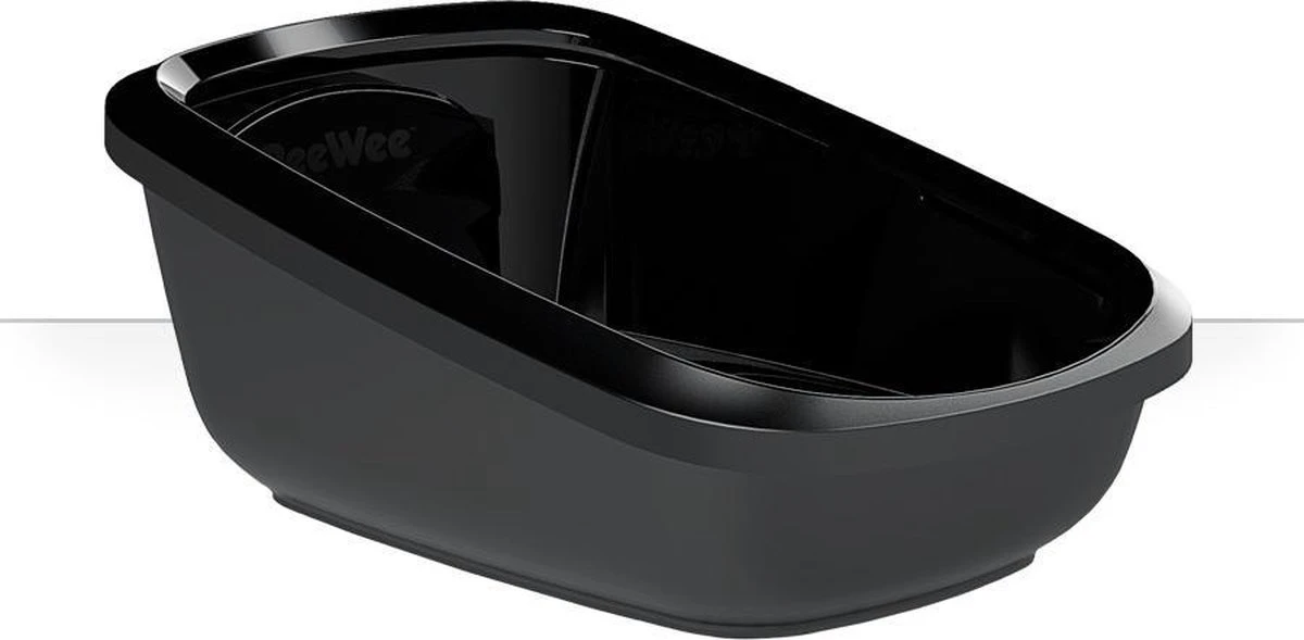 PeeWee EcoGranda Kattenbak XXL - Zwart/Antraciet - 66,5 X 48,5 X 28 Cm 3 PeeWee EcoGranda Kattenbak XXL - Zwart/Antraciet - 66,5 X 48,5 X 28 Cm