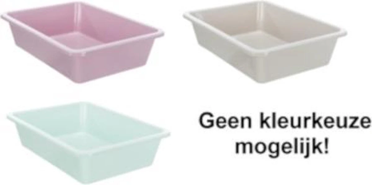 Trixie Kattenbak Kitty Assorti (37X27X9 CM) 3 Trixie Kattenbak Kitty Assorti (37X27X9 CM)