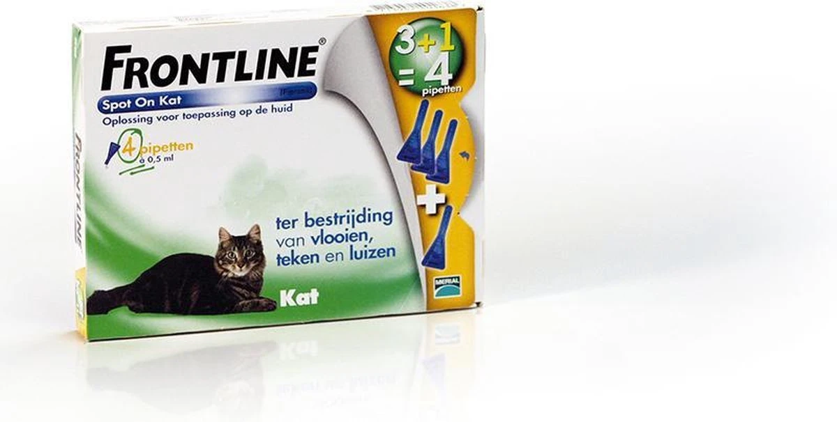 Frontline Spot-On Anti Vlooienmiddel Kat - 6 Pipetten 10 Frontline Spot-On Anti Vlooienmiddel Kat - 6 Pipetten - Afbeelding 8
