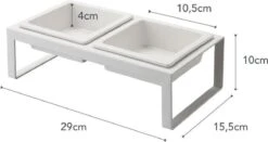 Yamazaki Tower Dierenvoerbakjes - Wit 15 Yamazaki Tower Dierenvoerbakjes - Wit -Winkel Voor Kattenbenodigdheden 1200x636 1