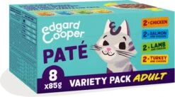 4x Edgard & Cooper Kattenvoer Adult Multipack Pate 8 X 85 Gr -Winkel Voor Kattenbenodigdheden 1200x668 1