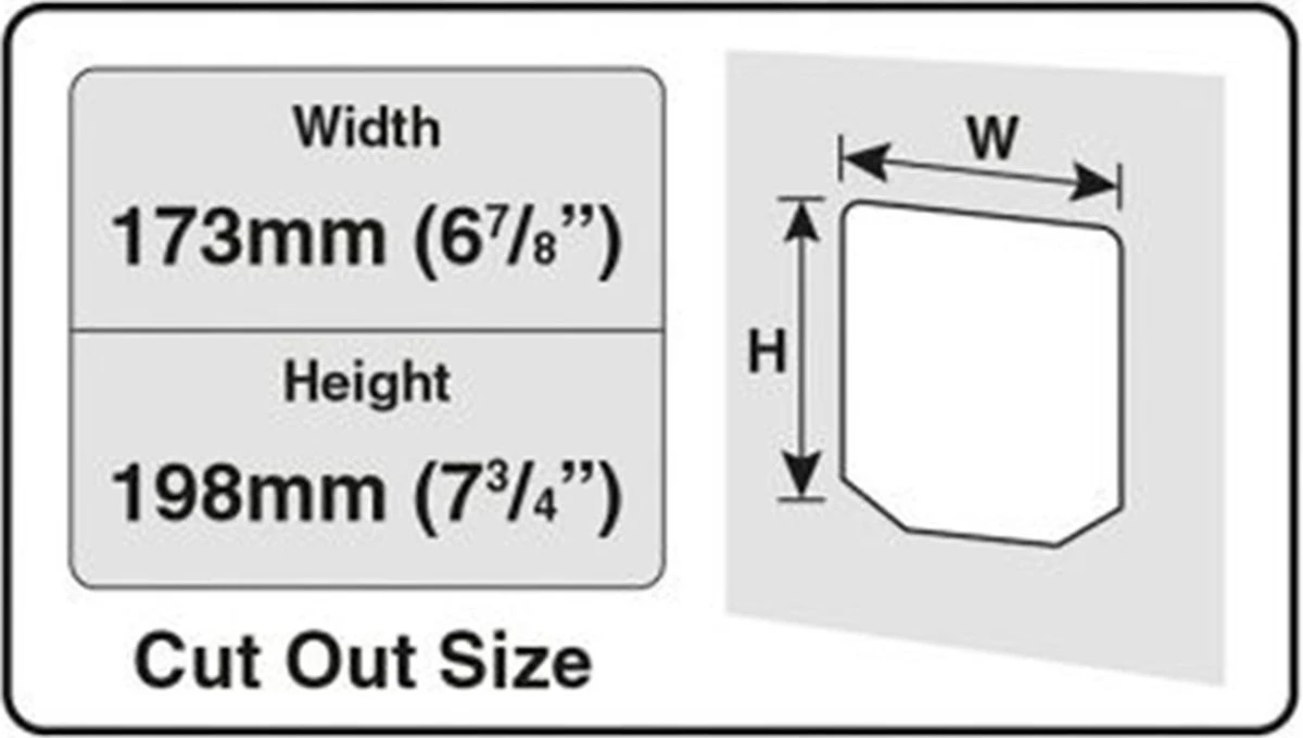 Cat Mate Kattendeur Microchip 360 Wit 7 Cat Mate Kattendeur Microchip 360 Wit - Afbeelding 5
