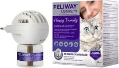 Feliway Optimum - Startset - 1 Verdamper Met 1 Vulling - 48 Ml - Anti-stress Voor Kat -Winkel Voor Kattenbenodigdheden 1200x692 1