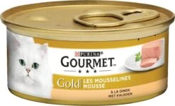 Gourmet Gold Mousse - Kattenvoer Natvoer - Met Tonijn, Lever, Kalkoen, Rund - 48 X 85 G -Winkel Voor Kattenbenodigdheden 1200x731 1