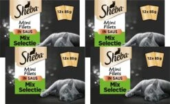 Sheba Multipack Mini Filets Chef Pouch - Kattenvoer - 4 X 12x85 G 7 Sheba Multipack Mini Filets Chef Pouch - Kattenvoer - 4 X 12x85 G -Winkel Voor Kattenbenodigdheden 1200x733 1
