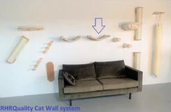 RHRQuality Wandmeubel Wandmontage Klimmuur Kat 53 X 43cm Luxe Hangmat XXL Creme Klim Wand Muur Krabpaal Katten Muurbevestiging -Winkel Voor Kattenbenodigdheden 1200x786 1