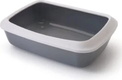 Savic Iriz - Kattenbak - Grijs - 50 X 37 X 14 Cm -Winkel Voor Kattenbenodigdheden 1200x786 2