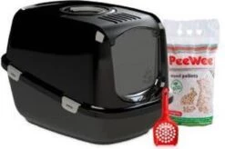 PeeWee Kattenbak XXL EcoDome Startpakket - Zwart - 66,5 X 48,5 X 46,5 Cm 18 PeeWee Kattenbak XXL EcoDome Startpakket - Zwart - 66,5 X 48,5 X 46,5 Cm -Winkel Voor Kattenbenodigdheden 1200x797 3