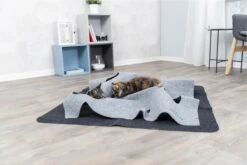 Trixie Cat Activity Adventure Carpet Grijs 99x99 Cm -Winkel Voor Kattenbenodigdheden 1200x800 58