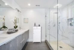 WONDERMAKE® Grote Kattenkast Houten Voor Kattenbak Kattentoilet, XL-kattenbak Dressoir Kastje Met Schuiflade, Designer Kattenhuis Met Kattenhol Kattenbakkast, Kasten Kast Voor Katten Binnen Hoog, 51 X 46 X 96 Cm, Wit -Winkel Voor Kattenbenodigdheden 1200x809