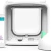 Sureflap Microchip Kattenluik Connect Bundel - - Wit -Winkel Voor Kattenbenodigdheden 1200x836