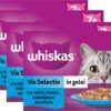 Whiskas 7+ Natvoer - Vis - Selectie In Gelei - Maaltijdzakjes 48 X 85 G -Winkel Voor Kattenbenodigdheden 1200x841