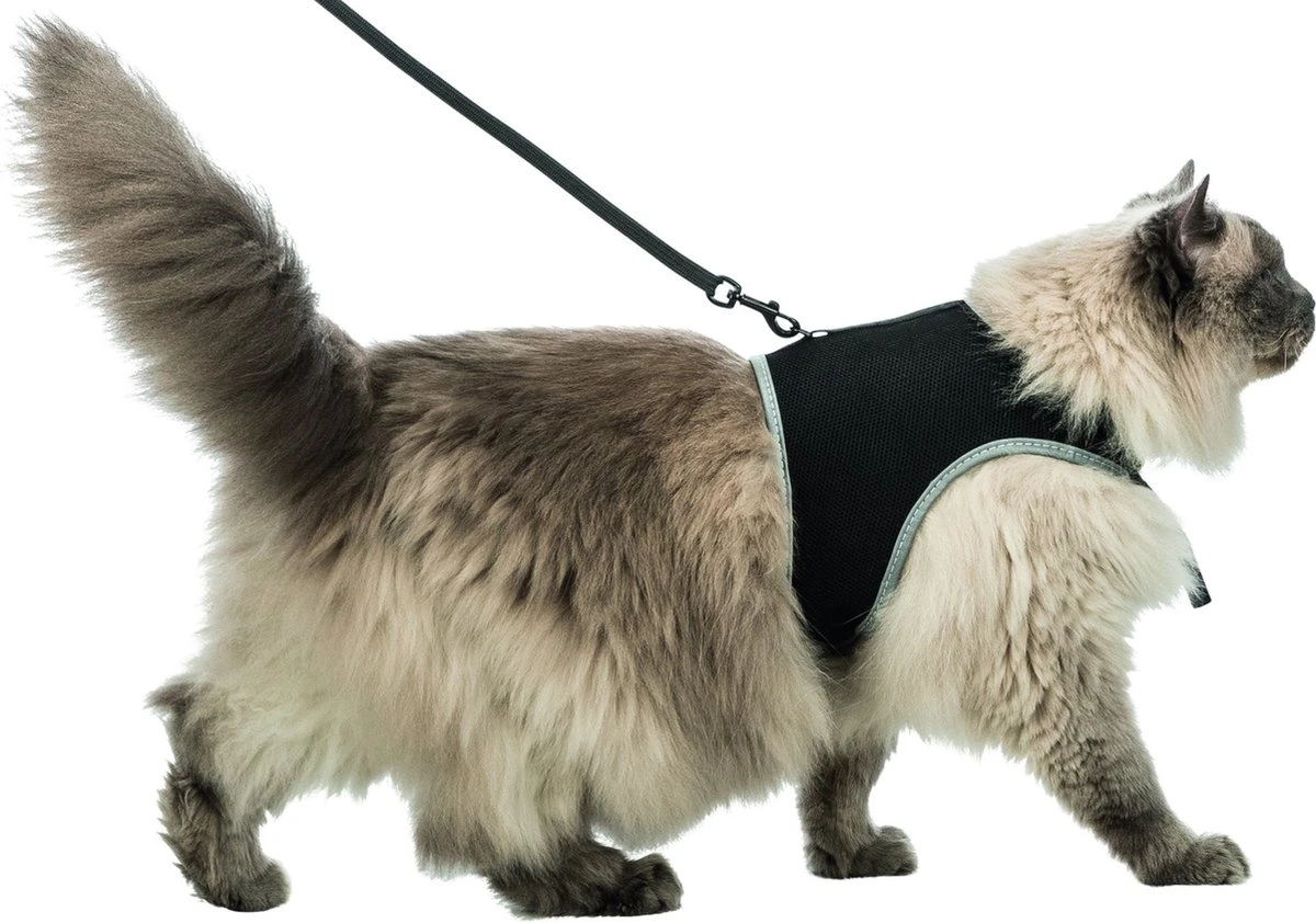 Trixie Soft Kattentuig - Zwart - 1,2 M 4 Trixie Soft Kattentuig - Zwart - 1,2 M - Afbeelding 2