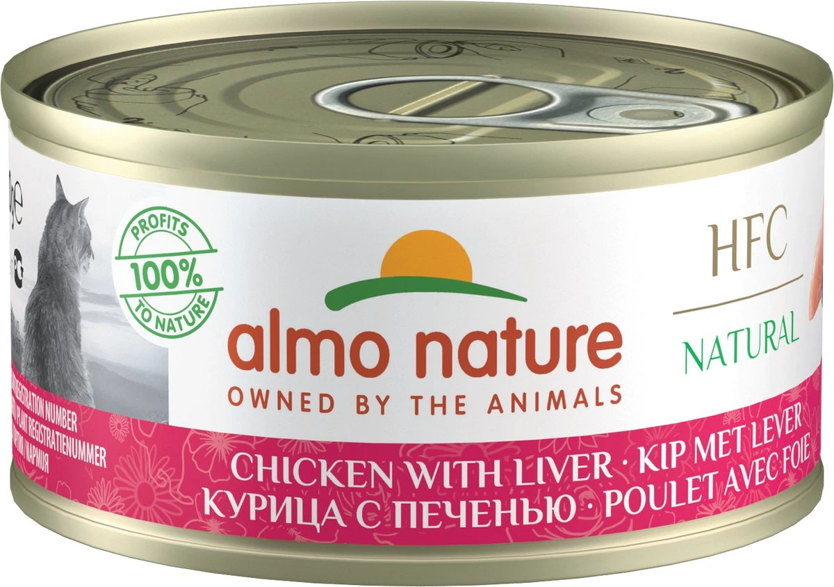 Almo Nature Natvoer Voor Katten - HFC Natural - 24 X 70g - Kippenborst - 24 X 70 Gram 13 Almo Nature Natvoer Voor Katten - HFC Natural - 24 X 70g - Kippenborst - 24 X 70 Gram - Afbeelding 11