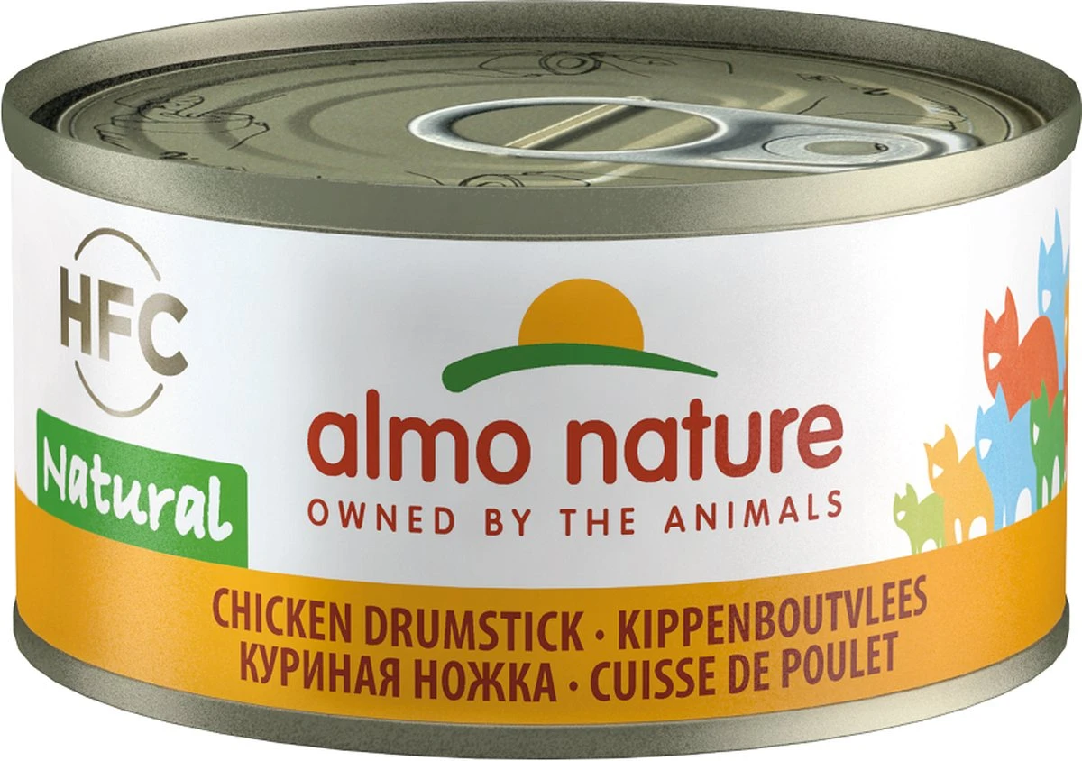 Almo Nature Natvoer Voor Katten - HFC Natural - 24 X 70g - Kippenborst - 24 X 70 Gram 15 Almo Nature Natvoer Voor Katten - HFC Natural - 24 X 70g - Kippenborst - 24 X 70 Gram - Afbeelding 13