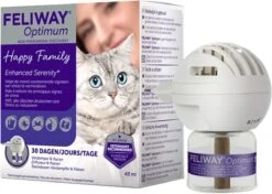Feliway Optimum - Startset - 1 Verdamper Met 1 Vulling - 48 Ml - Anti-stress Voor Kat -Winkel Voor Kattenbenodigdheden 1200x856