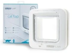 Sureflap Dierenluik Microchip S - Kattenluik - 20x20x7 Cm Wit -Winkel Voor Kattenbenodigdheden 1200x858 3