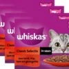 Whiskas 7+ Natvoer - Classic - Selectie In Saus - Maaltijdzakjes 48 X 85 G -Winkel Voor Kattenbenodigdheden 1200x859