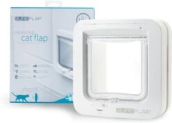 Sureflap Dierenluik Microchip S - Kattenluik - 20x20x7 Cm Wit -Winkel Voor Kattenbenodigdheden 1200x861 1