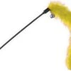 Merkloos Een Vrolijke Speelhengel In De Kleur Geel Met Belletje. 2 Merkloos Een Vrolijke Speelhengel In De Kleur Geel Met Belletje. -Winkel Voor Kattenbenodigdheden 1200x873 2