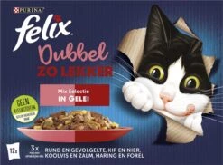 Felix Dubbel Zo Lekker Mix Selectie In Gelei - Katten Natvoer - 48 X 85g -Winkel Voor Kattenbenodigdheden 1200x883 3
