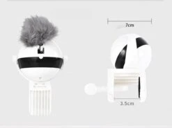 Merkloos Kattenspeelgoed - Katten Speelgoed - Katten Speeltje - Katten Bal - Katten - Kattenhengel - Kitten Speelgoed - Kattenspeeltjes - Elektrische - Muis - Automatische Hengel - Bal - Poes - Katten - Prooi - Kat - Poesjes - Interactief Kattenspeelgoed -Winkel Voor Kattenbenodigdheden 1200x900 14