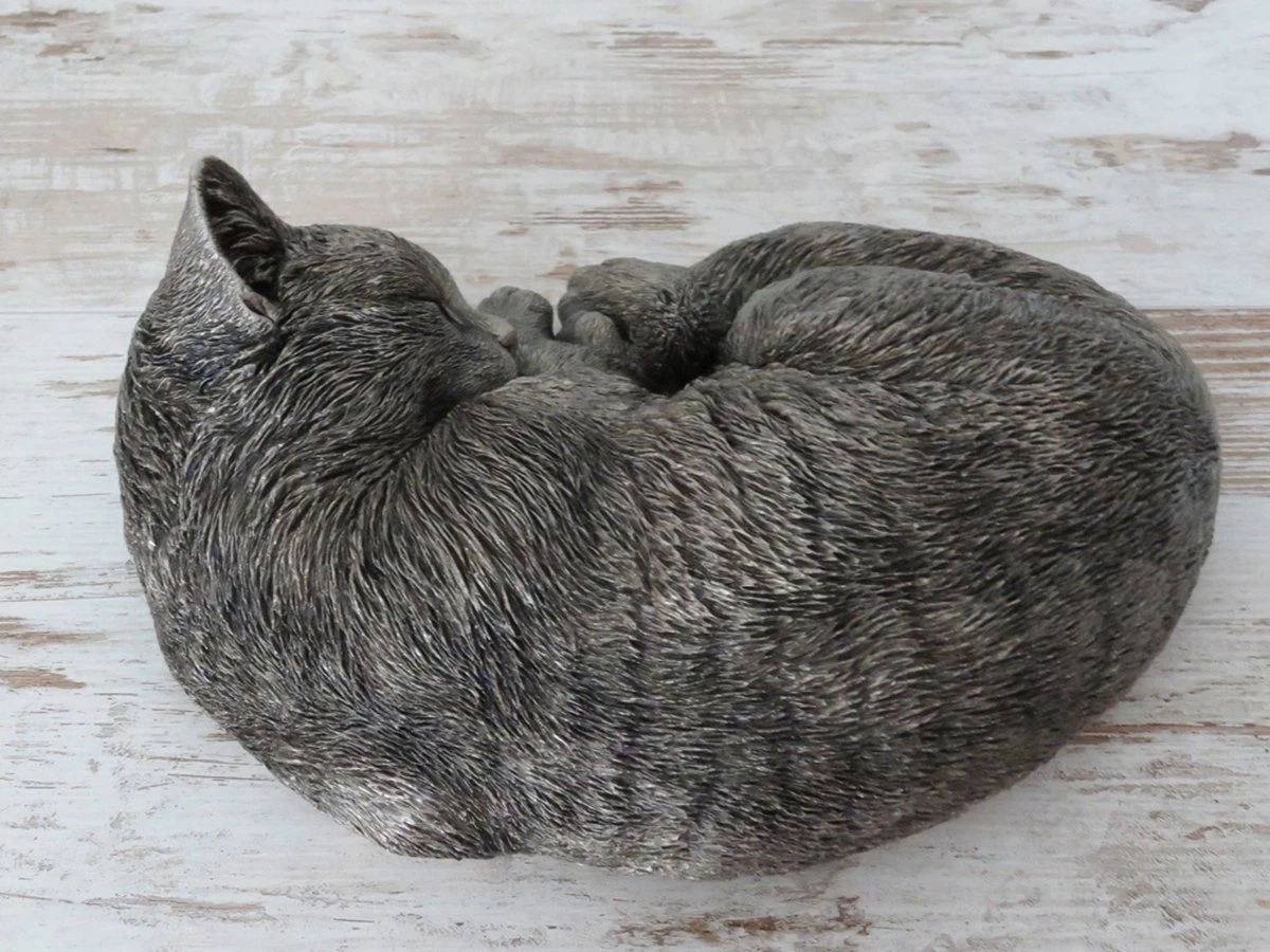 Kattenurn Asbeeld Kat Slapend Antiek Brons 26 Cm Urn Kat 5 Kattenurn Asbeeld Kat Slapend Antiek Brons 26 Cm Urn Kat - Afbeelding 3