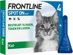Frontline Spot On - Kat -Tegen Vlooien En Teken - 4 Pipetten -Winkel Voor Kattenbenodigdheden 1200x910