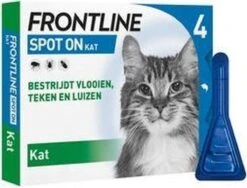 Frontline Spot On - Kat -Tegen Vlooien En Teken - 4 Pipetten -Winkel Voor Kattenbenodigdheden 1200x915