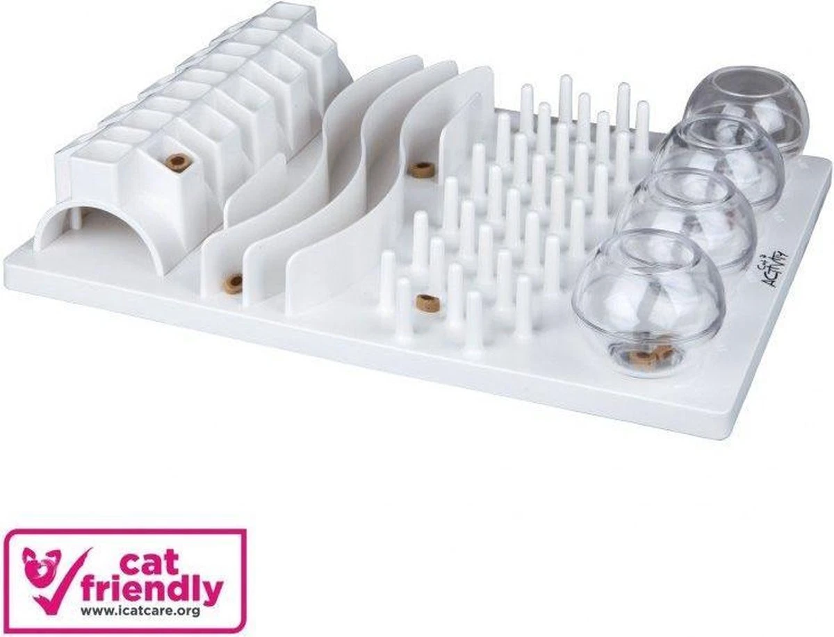 Trixie Cat Activity Fun Bord - 40X30 CM 14 Trixie Cat Activity Fun Bord - 40X30 CM - Afbeelding 12