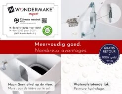 WONDERMAKE® Grote Kattenkast Houten Voor Kattenbak-box Kattentoilet, XL-kattenbak Dressoir Kastje, Designer Kattenhuis Met Kattenhol Kattenmand, Kasten Kast Voor Badkamer, 73,5 X 51,5 X 57 Cm, Wit -Winkel Voor Kattenbenodigdheden 1200x922 9