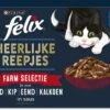 Felix Heerlijke Reepjes Farm Selectie Box - Katten Natvoer - 4 X 12 Zakjes Van 80g -Winkel Voor Kattenbenodigdheden 1200x936