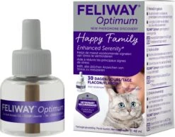 Feliway Optimum - Navulling - Flacon 48ml - Anti-stress Kat -Winkel Voor Kattenbenodigdheden 1200x942