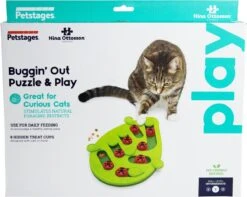 Nina Ottosson Puzzle & Play Buggin Out Groen 35x26x4 Cm -Winkel Voor Kattenbenodigdheden 1200x956