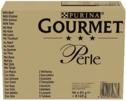 Purina One Gourmet Perle - Kattenvoer - Land En Zee - 96 X 85 Gram -Winkel Voor Kattenbenodigdheden 1200x969