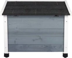 MyMax Kattenhuis - Hout - Openslaand Bitumen Dak - Kattenhuis Voor Buiten - Kattenhok - Kattenhuisje Hout - Grijs - 57*45*43CM -Winkel Voor Kattenbenodigdheden 1200x969 4