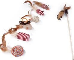 Make Life Beautiful® - Kattenspeeltjes Set - 7-delig - Kattenspeelgoed - Kattenhengel - Speelmuisjes - Kattenspeelgoed Set -Winkel Voor Kattenbenodigdheden 1200x969 6