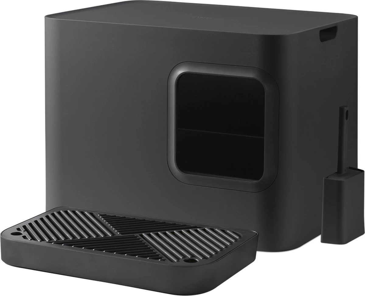 Hoopo® Dome Plus Kattenbak Grijs - Kattenbak - Kattenbakschep - 50x37.5x38cm - Grote Kattenbak 3 Hoopo® Dome Plus Kattenbak Grijs - Kattenbak - Kattenbakschep - 50x37.5x38cm - Grote Kattenbak