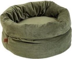 Designed By Lotte Fluco Kattenmand - Fluweel - Groen - 45x45x35 Cm -Winkel Voor Kattenbenodigdheden 1200x988