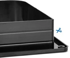 Nobleza Kattenluik Met Tunnel - 4 Vergrendelingsstanden - Weerbestendig - Binnen En Buiten - 28.5 X 25 Cm - Maat XL - Zwart -Winkel Voor Kattenbenodigdheden 1200x995 1