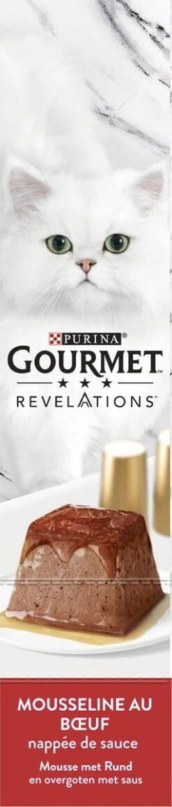 Gourmet Revelations Mousse - Kattenvoer Natvoer - Rund - 24 X 57 G 17 Gourmet Revelations Mousse - Kattenvoer Natvoer - Rund - 24 X 57 G -Winkel Voor Kattenbenodigdheden 256x1200