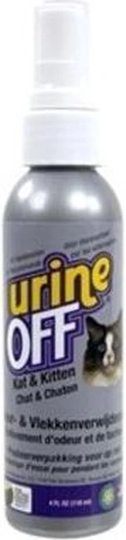 Urine Off - Geur En Vlekverwijderaar Voor Kitten En Kat Urine 118 Ml -Winkel Voor Kattenbenodigdheden 281x1200