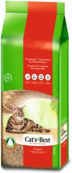 Cat's Best Oko Plus Korrels - Kattenbakvulling - 40 L 18 Cat's Best Oko Plus Korrels - Kattenbakvulling - 40 L -Winkel Voor Kattenbenodigdheden 500x1200