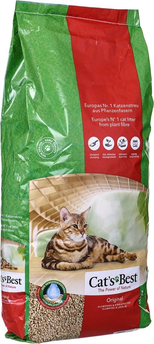 Cat's Best Oko Plus Korrels - Kattenbakvulling - 40 L 12 Cat's Best Oko Plus Korrels - Kattenbakvulling - 40 L - Afbeelding 10
