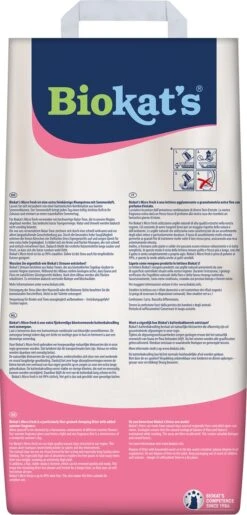 Biokat's Micro Fresh - 14 L - Kattenbakvulling - Klontvormende - Zomergeur 15 Biokat's Micro Fresh - 14 L - Kattenbakvulling - Klontvormende - Zomergeur -Winkel Voor Kattenbenodigdheden 576x1200 3