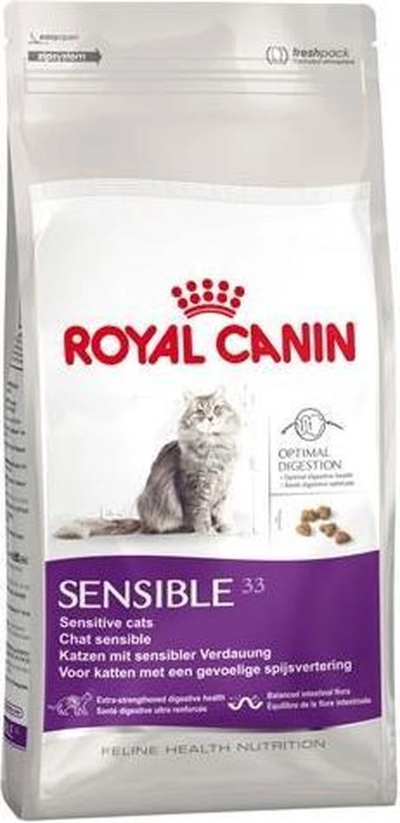 Royal Canin Sensible 33 - Kattenvoer - 2 Kg 7 Royal Canin Sensible 33 - Kattenvoer - 2 Kg - Afbeelding 5