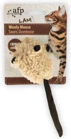All For Paws Catnip Wooly Mouse -Winkel Voor Kattenbenodigdheden 615x1200 4