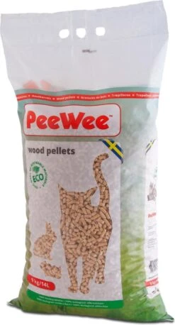Peewee Houtkorrels Kattenbakvulling - 9 Kg (14l) 9 Peewee Houtkorrels Kattenbakvulling - 9 Kg (14l) -Winkel Voor Kattenbenodigdheden 647x1200 1